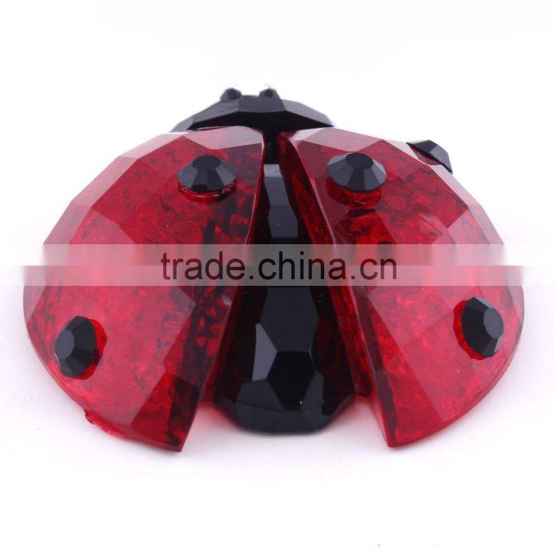 Small Size Ladybug with Half Opened Wings Ornament 01501011 new style indoor decoration