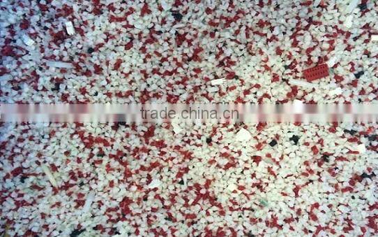 2015the latest double belt-type color sorter for plastic recycling particle