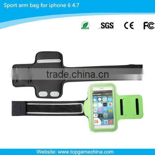 4.7inch cell phone case for iPhone 6 sport arm bag