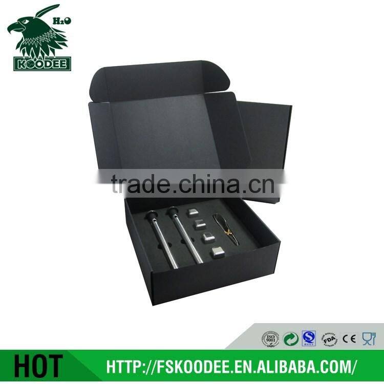 whiskey stone gift set