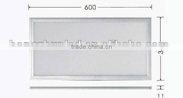18w/20w/24w 2 years warranty 300x600 mm square led ceiling panel lighting