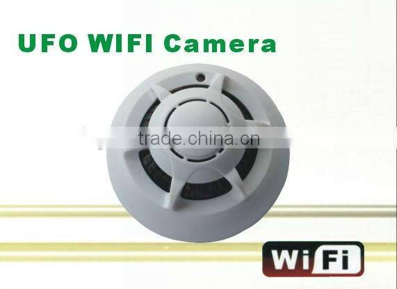 2013 New Smoke Detector camera WiFi with P2P Function