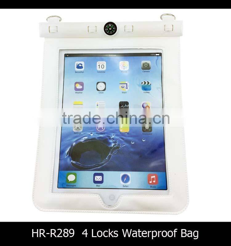 10 feet underwater carabiner neck strap plastic waterproof case