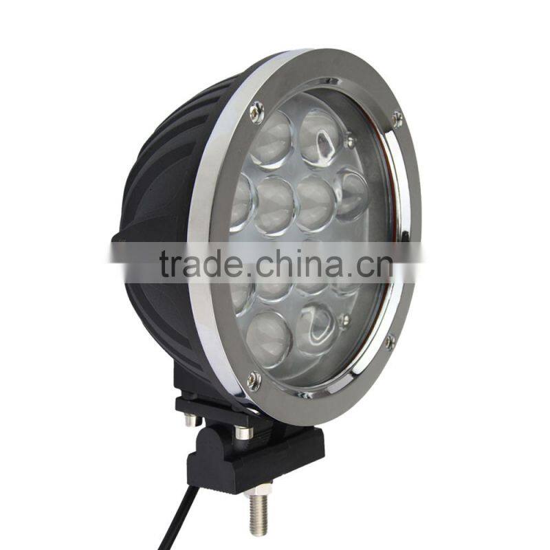 round shape car led work light 60w 12v