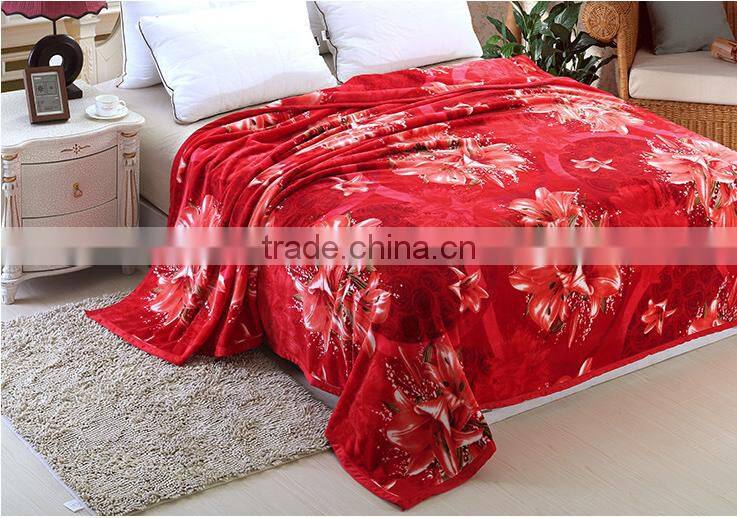 Hot sale super soft plush flannel blanket