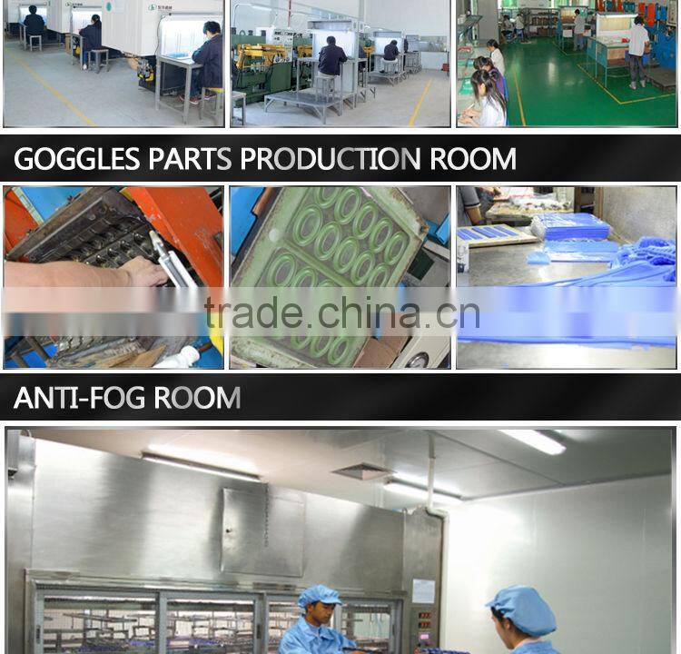 Wide vision mirrored swim goggles for men