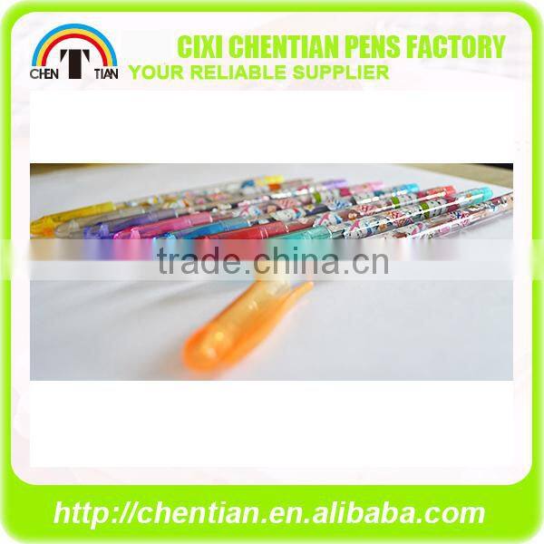 Multipurpose Stationery Rainbow Gel Ink Pen