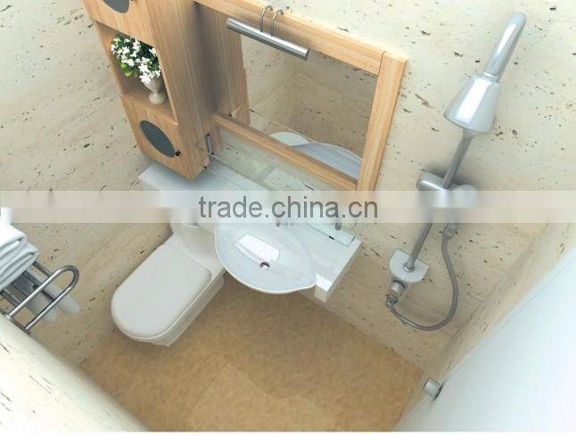 populer modular bathroom design with wash basin