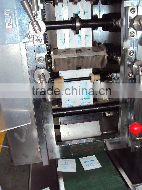 ZJB series custom automatic vertical 70 alcohol prep pad packaging machine for sale