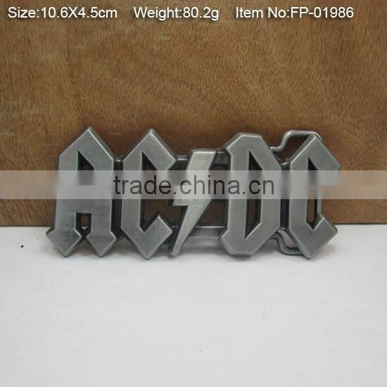 New design metal men plate buckle and belt buckle