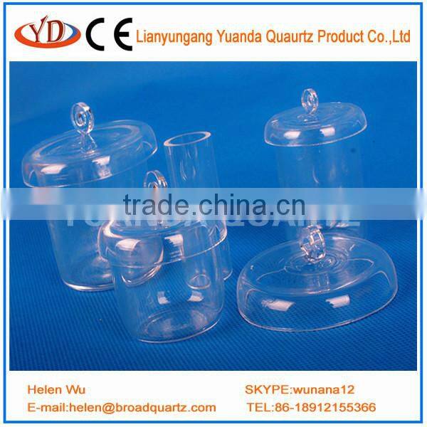 Custom different size quartz crucibles