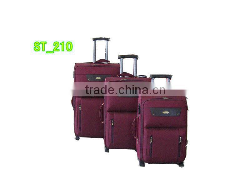 Cheap designer colorful Travel business Carry-on Red EVA luggage