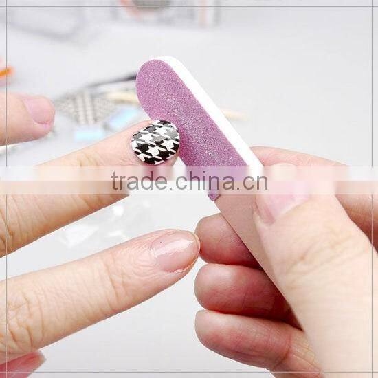 newest polish nail patch/nail art stickers/vinyl nail wraps