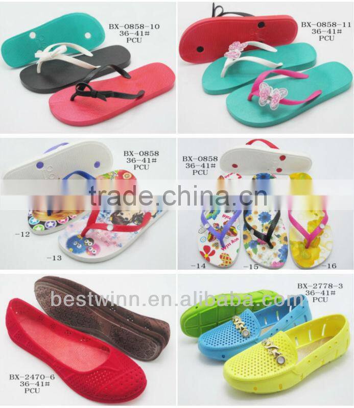 PVC Air Blowing Shoes baby slipper and sandals style PVC Air Blowing Shoes