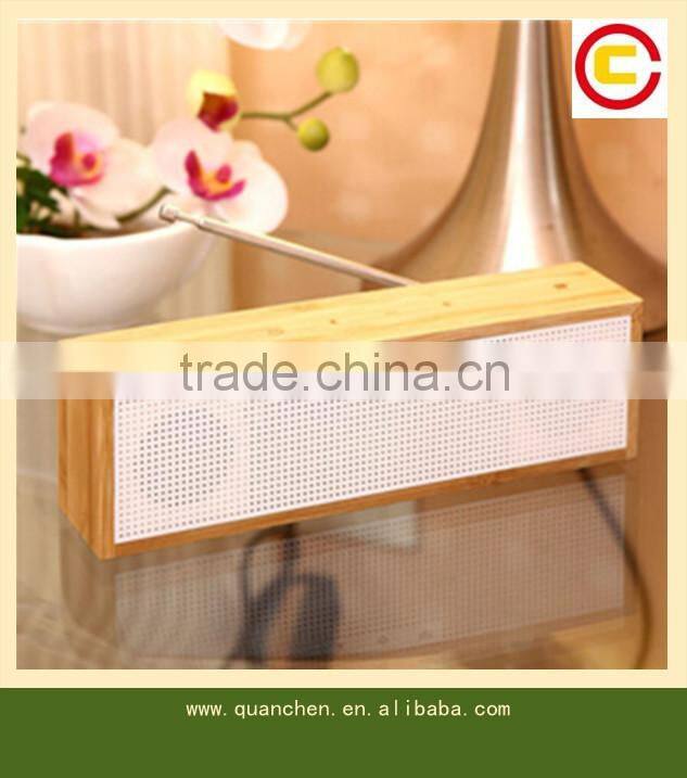 NFC Bamboo Bluetooth Speaker