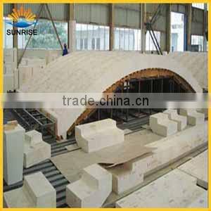 Fused Cast AZS Refractory Brick 33# Refractory Brick for Fireplace