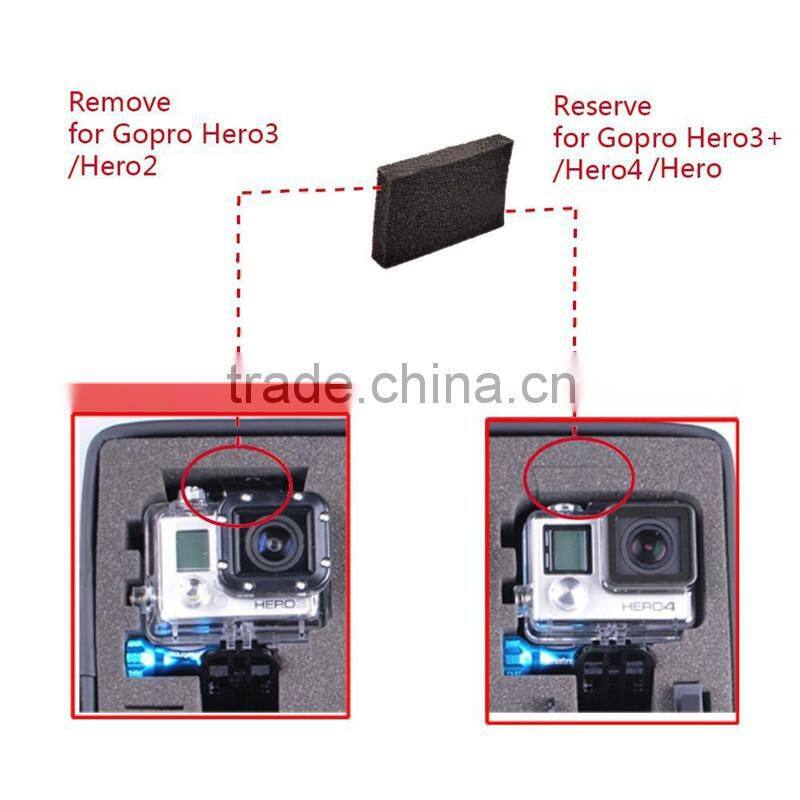 smatree gopros camera black case for go pro heros gopro4 /3/3+/2/1
