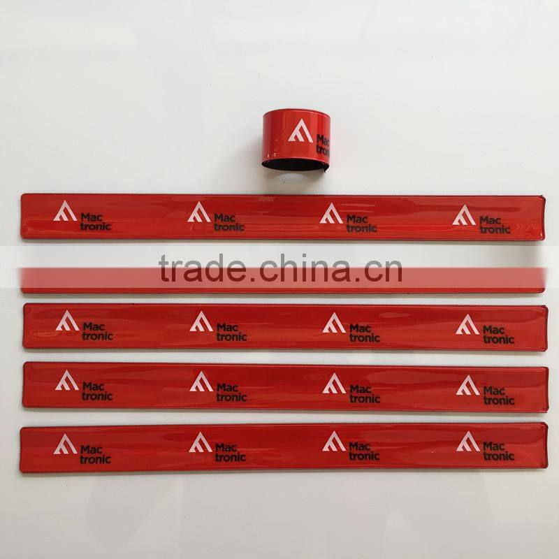 EN716P reflective snap wrist band /snap band