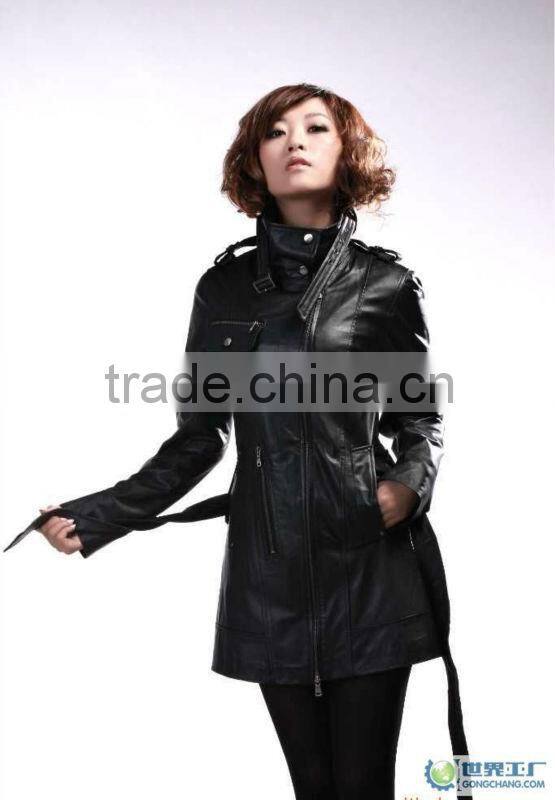 sheep leather jacket for women