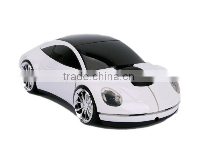 Customized Promotional Gift Laptop 2.4G wireless Car Shape Mouse