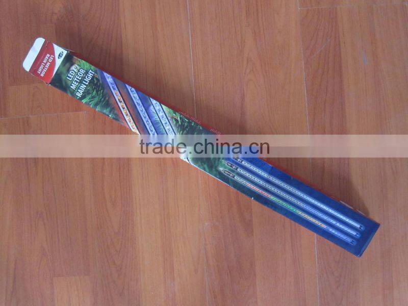 Cheap price 220v,50cm factory led meteor tube light for wedding decoration