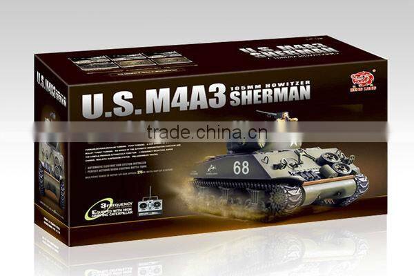 US rc sherman tank henglong rc tank 1:16 sherman tank