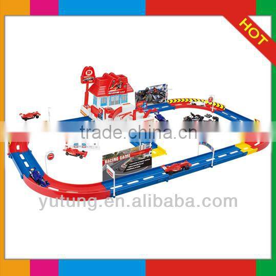 Pull back police car game/car toys