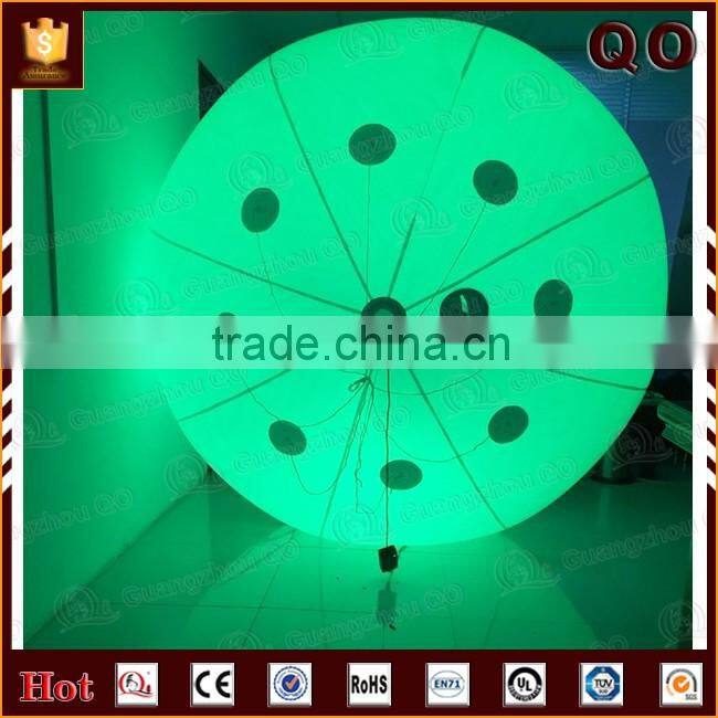 Huge printable inflatable helium sky balloon with led light