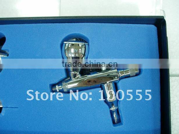 NEW 0.3mm DUAL-ACTION AIRBRUSH GUN GRAVITY PAINT TATTOO (PR-206)