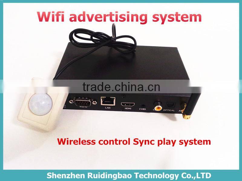 RDB 1080P Network media player support RJ45,USB Wifi,FTP File management DS009-72