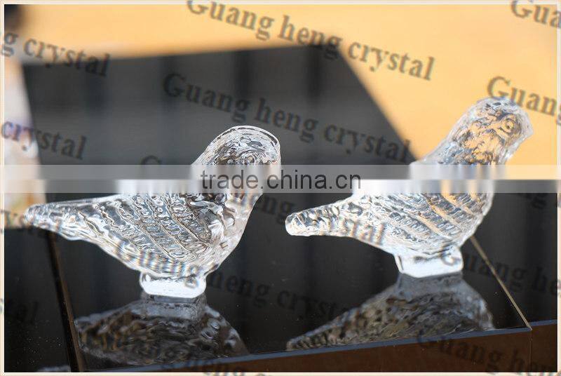 New product crystal bird home decoration