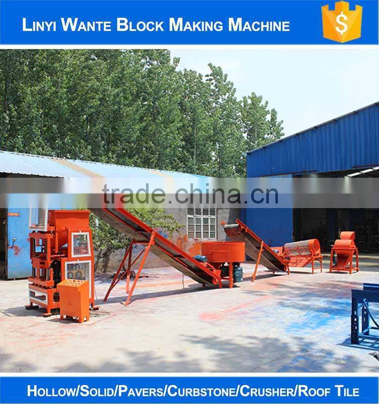 Trade Assurance WT1-10 hydraulic adobe block making machine for sale