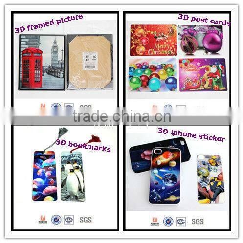 Custom 3D pictures of buildings design with flip effect No. 1 Morden Art in China