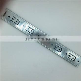 Jieyang kitchen iron 3-fold full extension ball bearing drawer guide rail