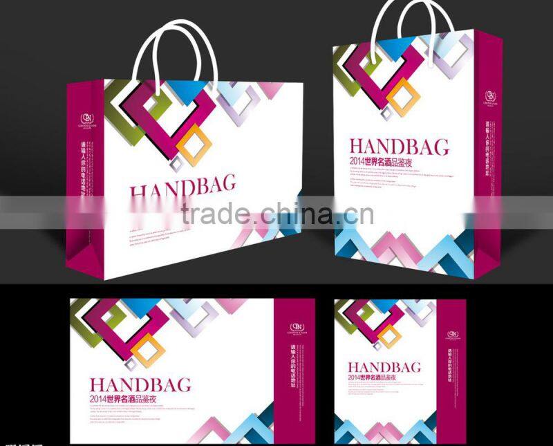 customized colors size for shopping paper reticule