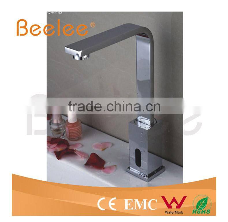 Chrome Automatic Bathroom Faucet