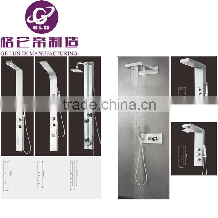 Thermostatic 304 Stainless Steel Bathroom Rainfall Shower Panel,Shower Faucet