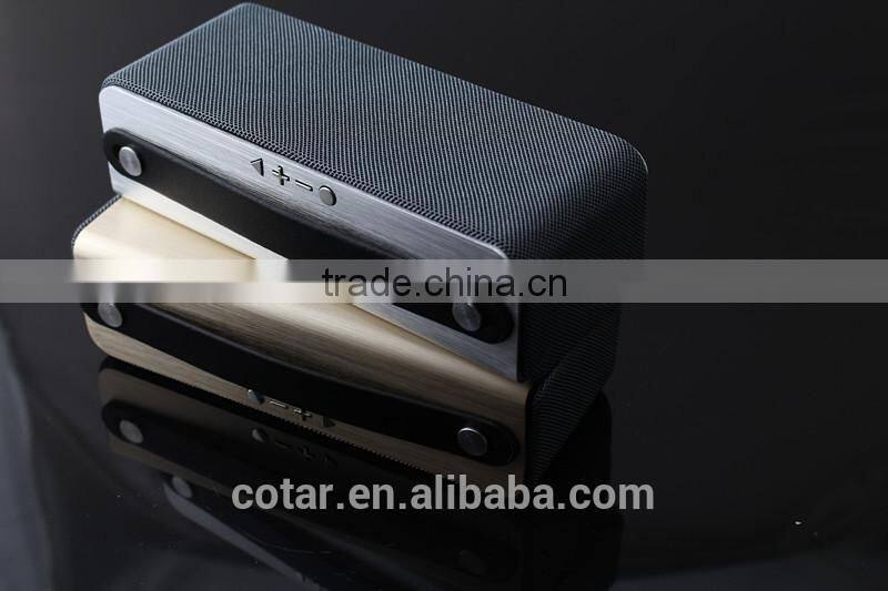 2016 Hot Selling Portable Shockproof Waterproof Wireless Bluetooth Speaker With Microphone