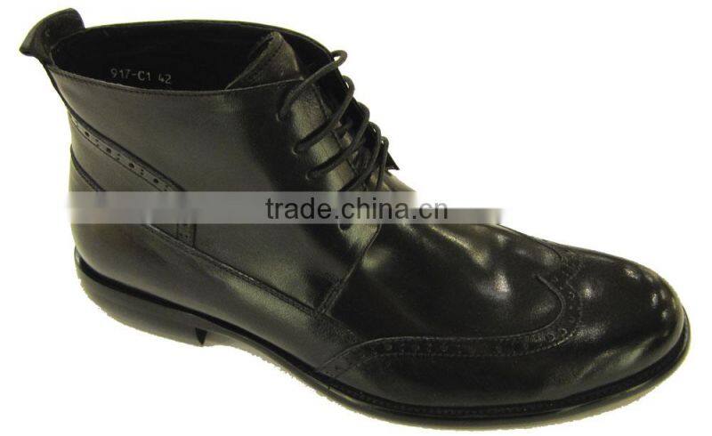 Manliness Genuine Leather Motorcycle Boot