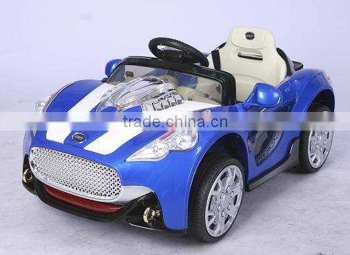 It is a new item ,Maserati Shape Ride On Car With Remote & MP3 Blue