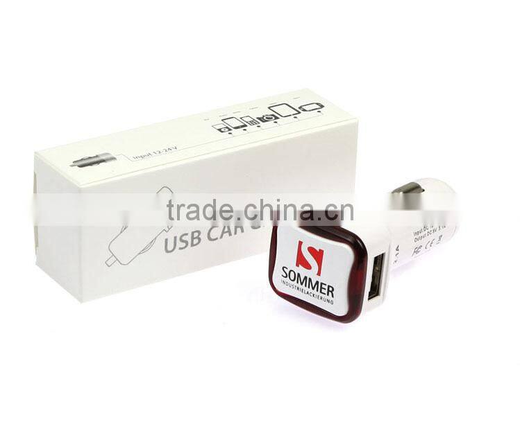 3.1A Dual USB Iphone 5 Car Charger