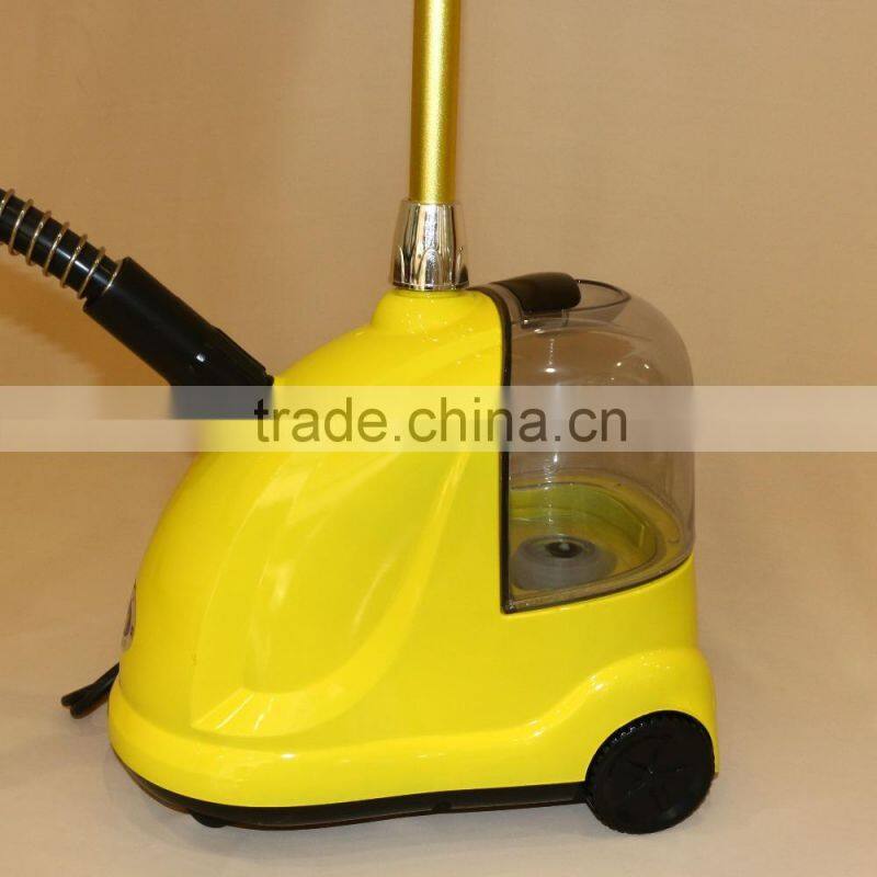 Professional portable hanging fabric garment steamer