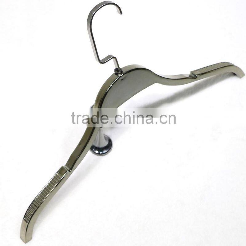 New style gold plastic coat hanger for clothes display