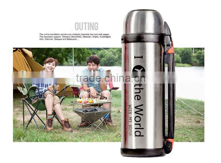 stainless steel water bottle wide mouth vacuum flask 32 oz thermos vacuum bottle