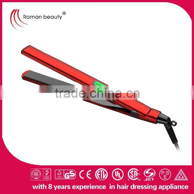 korea technology dual plates cold hair straightener flat iron RM-23