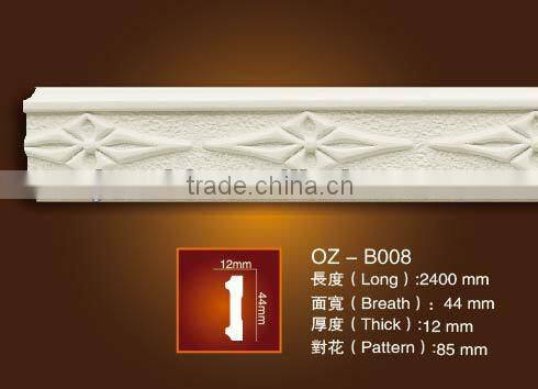 PU Carved panel moulding / cornice/Home&Interior decoration