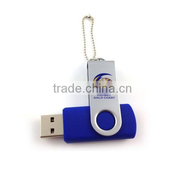 Low price cheapest custom logo printing colorful 4GB, 8GB, 16GB rotary style usb flash pendrive