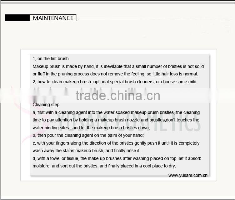 Professional Kabuki red Multifunctional Single Makeup Cosmetic Brush