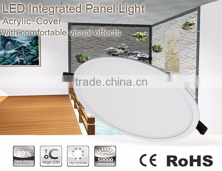 12w/16w/22w/30w integrated led light panel led panel light