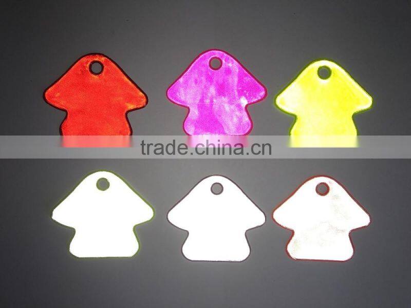 Exclusive New design Promotional Reflective Keychain Crown Flower Heart REACH SGS certificate